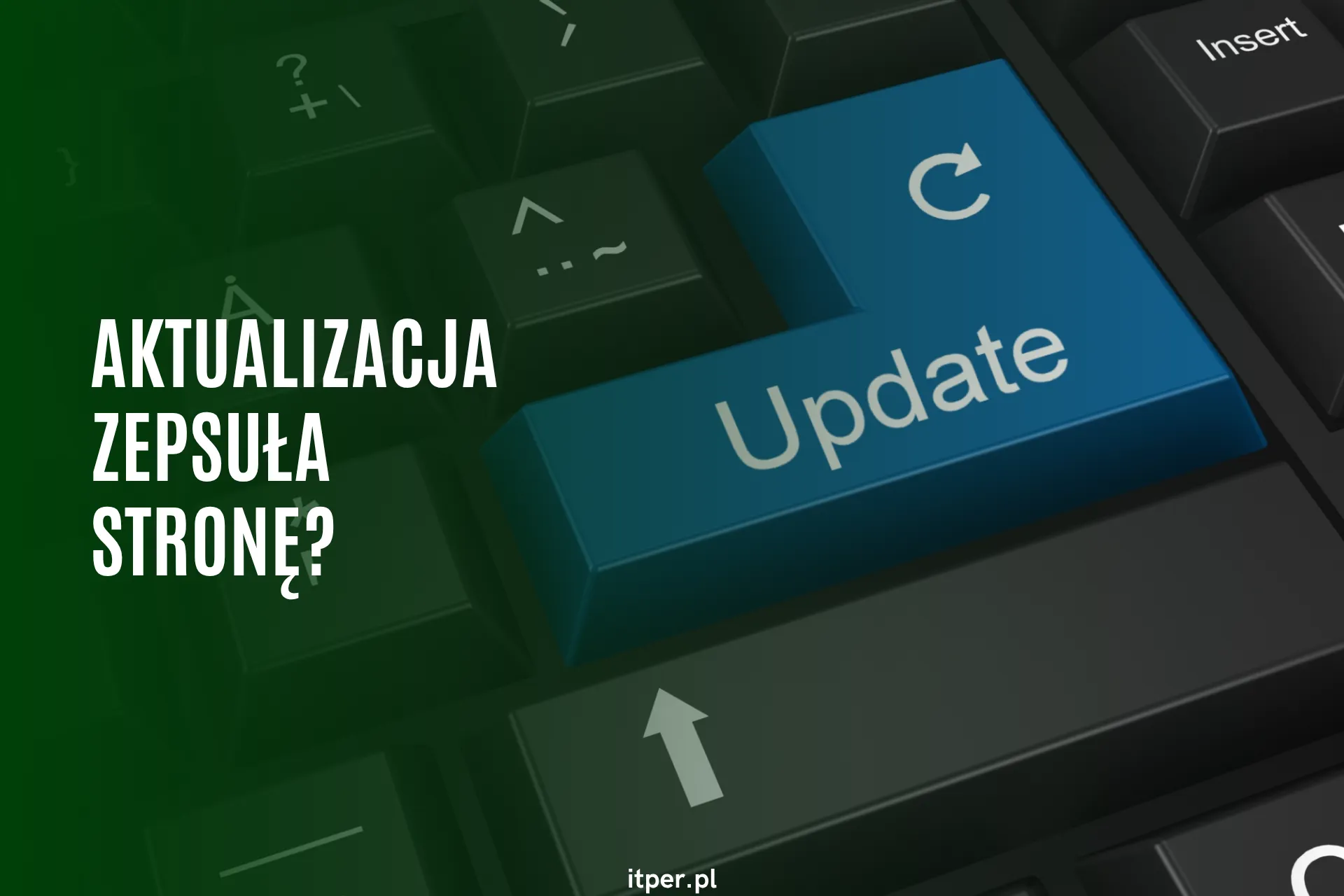Aktualizacja WordPressa zepsuła stronę – jak cofnąć i aktualizować bezpiecznie