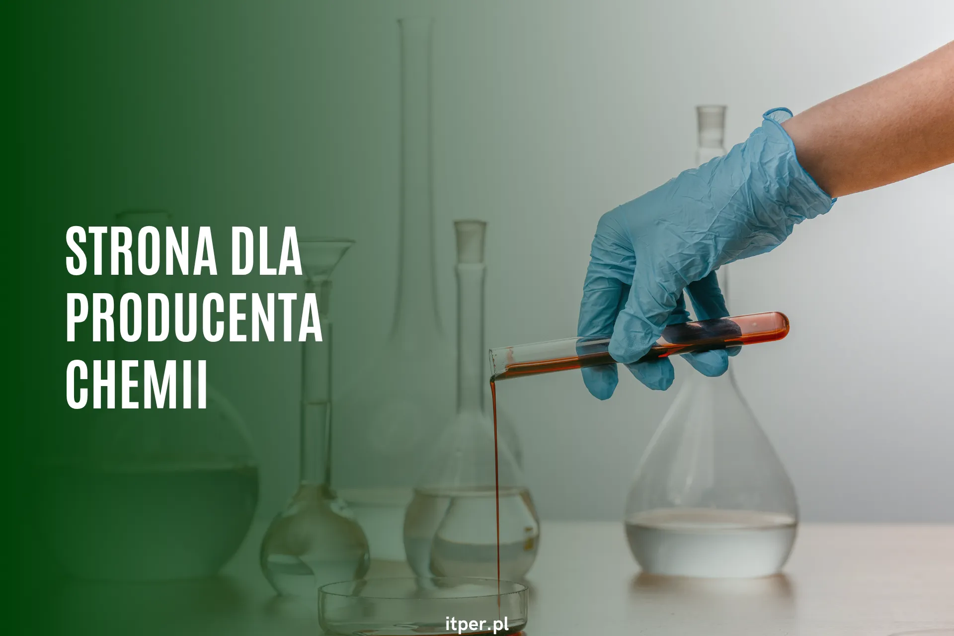 Strona dla producenta chemii przemysłowej – SDS, B2B, eksport
