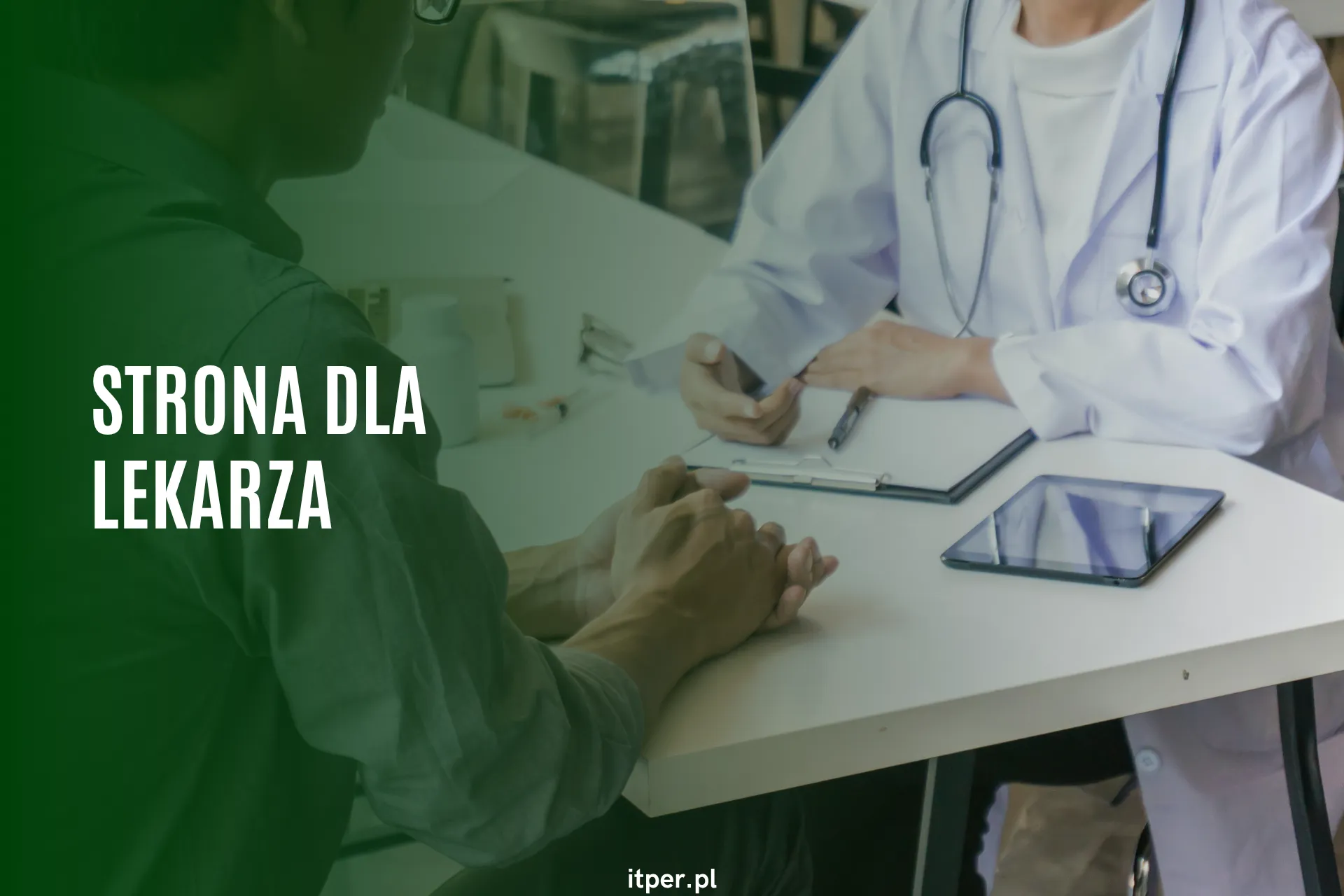 Strona dla lekarza – co wolno pokazać i jak zbierać rezerwacje