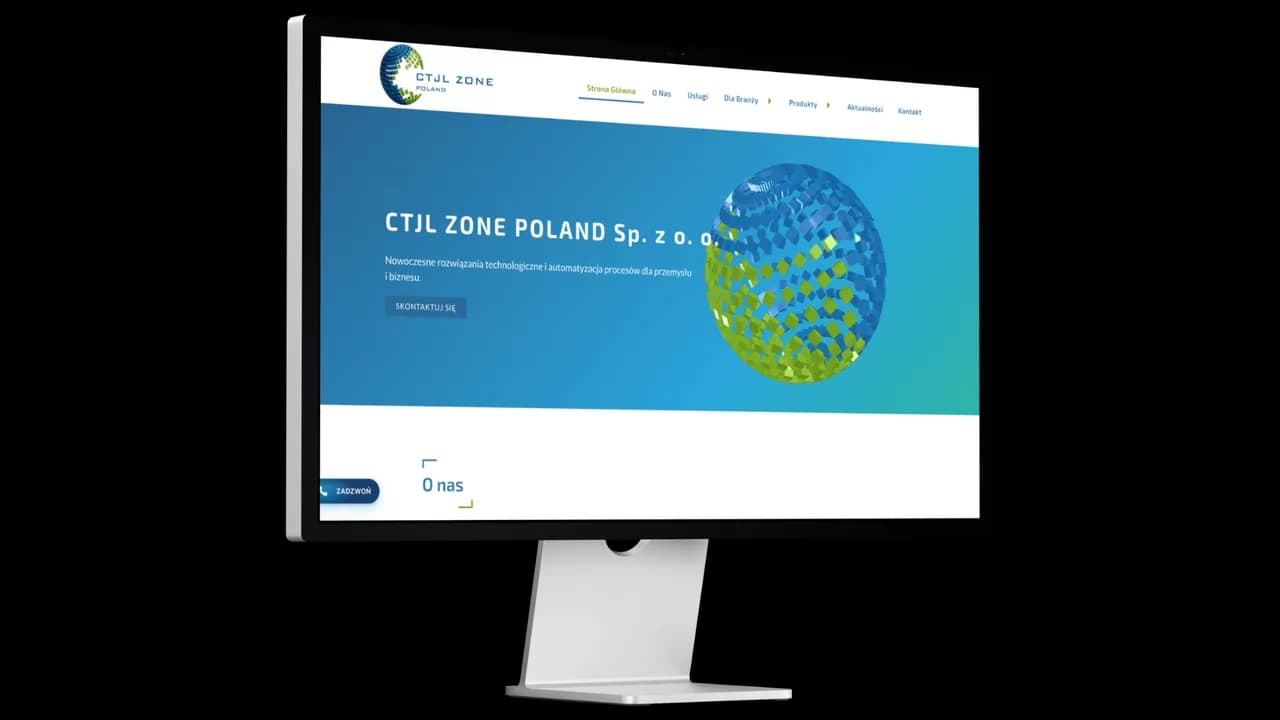 Website für ein Industrieunternehmen — ITPER Projekt