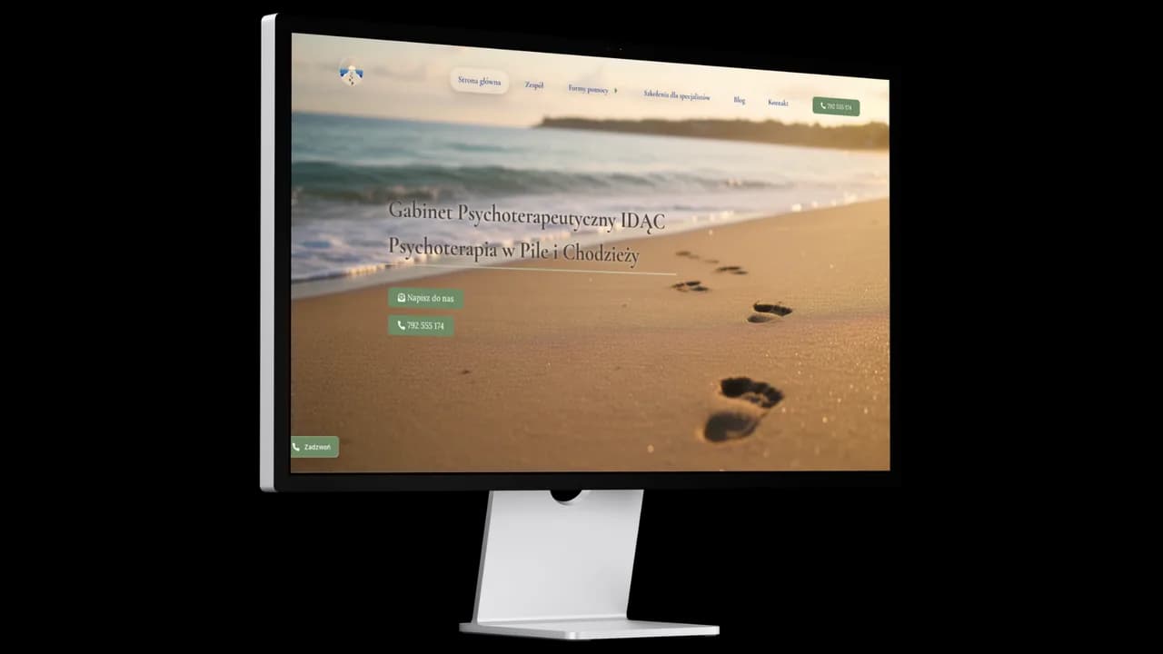 Website for a psychotherapy practice — ITPER project
