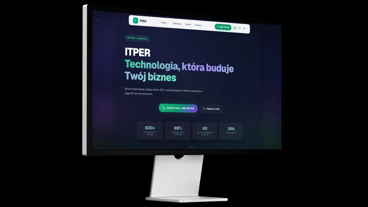 Realizacja strony internetowej — Usługi cyfrowe