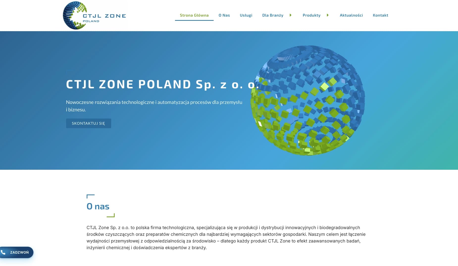 CTJL Zone website — biodegradable chemistry
