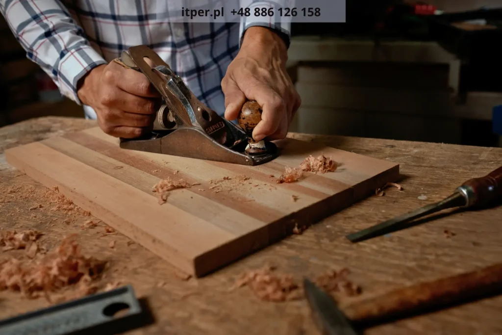 strona internetowa dla stolarza