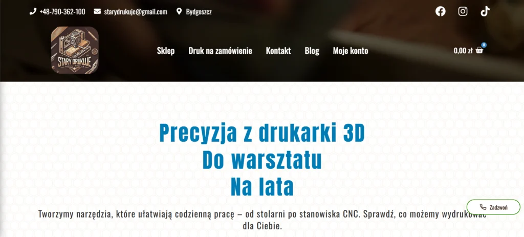 kolejna realizacja sklepu internetowego