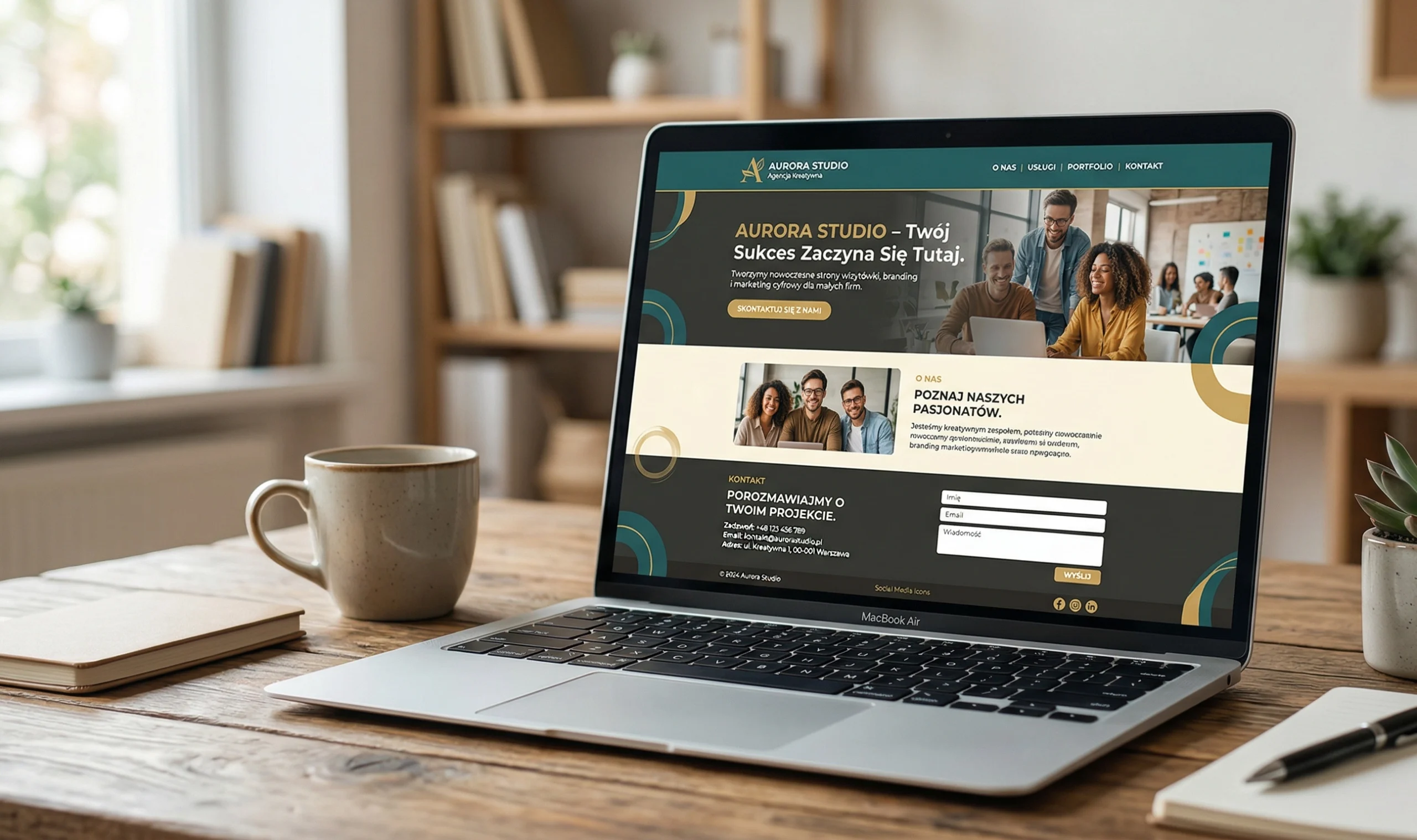 strona internetowa wizytowka